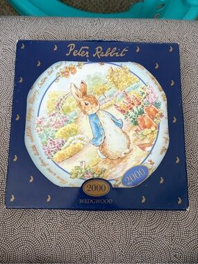 Peter Rabbit Collector Plate (Backstamp Visible)